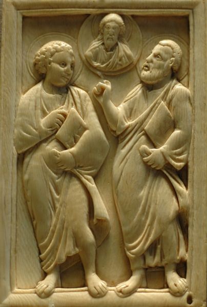 Tiedosto:Kristus kaksi apostolia 400luku louvre wiki.jpg