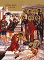 23.12. Kreetan kymmenen pyhää marttyyria Luuk.21:12-19