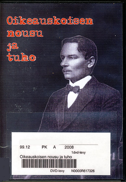 Tiedosto:Oikeuskoisen nousu ja tuho dvd.jpg